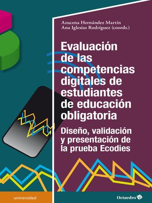 cover image of Evaluación de las competencias digitales de estudiantes de educación obligatoria
